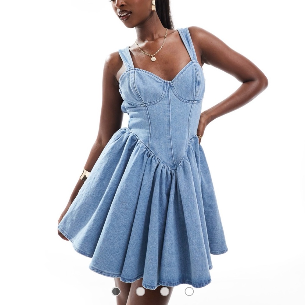 ASOS Denim Women's Dress With Bow